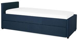 Rozkladacia posteľ 80 cm MERMAID (s roštom) (modrá). Vlastná spoľahlivá doprava až k Vám domov. 1022723