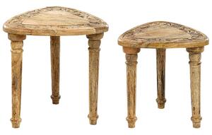 Set 2 ks konferenčných stolíkov Sione (svetlé drevo) . Vlastná spoľahlivá doprava až k Vám domov. 1075779