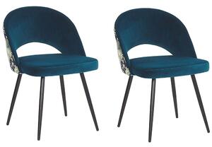 Set 2 ks. jedálenských stoličiek VIVANI (modrá). Vlastná spoľahlivá doprava až k Vám domov. 1022806