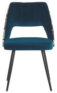 Set 2 ks. jedálenských stoličiek ASHLEY (modrá). Vlastná spoľahlivá doprava až k Vám domov. 1022809