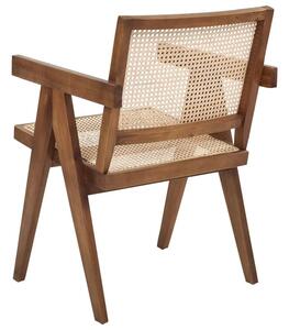 Jedálenská stolička Willow (prírodná + hnedá) . Vlastná spoľahlivá doprava až k Vám domov. 1076584