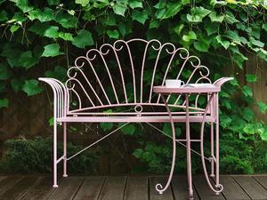 Záhradný stolík CAVEA (ružová). Vlastná spoľahlivá doprava až k Vám domov. 1022897