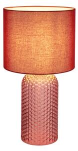 Globo 21735R - Stolná lampa SOFIE 1xE27/60W/230V červená
