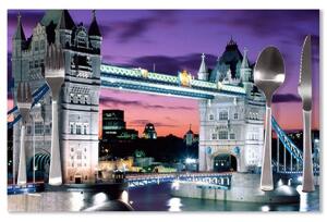 Sablio Prestieranie Tower Bridge: 40x30cm