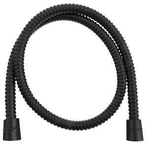 Sapho POWERFLEX opletená sprchová hadica, 100cm, čierna mat