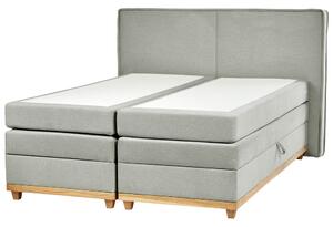 Manželská posteľ 160 cm Despina (sivá) (s roštom a matracom) (s úl. priestorom). Vlastná spoľahlivá doprava až k Vám domov. 1078674