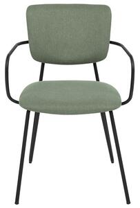 Set 2 ks jedálenských stoličiek Emmanuelle (zelená). Vlastná spoľahlivá doprava až k Vám domov. 1078715