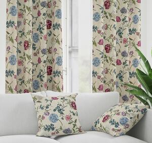 Ervi Gobelínový zatemňovací termo záves - Letné kvety