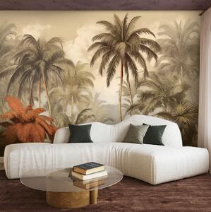 Fototapeta Tropické palmy v džungli Materiál: Vliesová, Rozmery: 200 x 140 cm