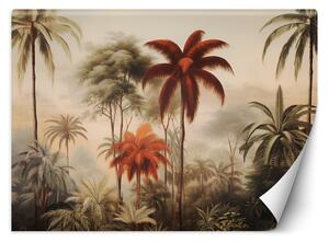 Fototapeta Oranžové palmy v tropickej džungli Materiál: Vliesová, Rozmery: 200 x 140 cm