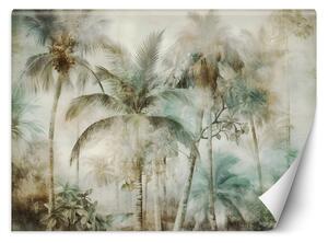 Fototapeta Vintage tropické palmy Materiál: Vliesová, Rozmery: 200 x 140 cm