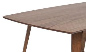 Jedálenský stôl HAXAR (tmavé drevo) (pre 6 osôb). Vlastná spoľahlivá doprava až k Vám domov. 1023383