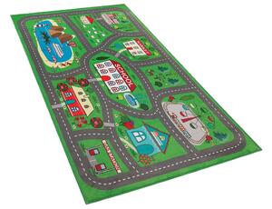 Detský koberec 80 x 150 cm Tutty (zelená). Vlastná spoľahlivá doprava až k Vám domov. 1079903