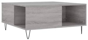 Konferenčný stolík sivý dub sonoma 80x80x36,5 spracované drevo