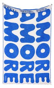 Vlnený pléd Klekks No. 11 Blue (130 × 200 cm)