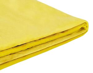 Poťah na posteľ 160x200 cm FUTTI (žltá). Vlastná spoľahlivá doprava až k Vám domov. 1022938