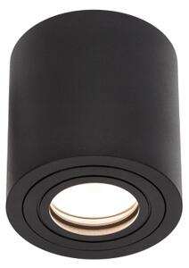 Kúpeľňové bodové svietidlo CHLOE 1xGU10/6W/230V IP65 okrúhle čierne