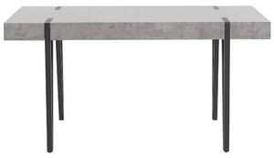 Jedálenský stôl BERINO (sivá) (pre 6 osôb). Vlastná spoľahlivá doprava až k Vám domov. 1026746