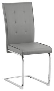 Set 2 ks. jedálenských stoličiek ROVVO (sivá). Vlastná spoľahlivá doprava až k Vám domov. 1026799