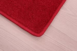 Vopi koberce Kusový koberec Eton červený 15 - 80x150 cm