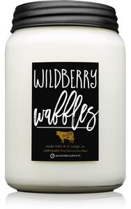 Milkhouse Candle Co. Farmhouse Wildberry Waffles vonná sviečka Mason Jar 737 g