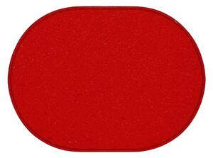 Vopi koberce Kusový koberec Eton červený ovál - 80x150 cm