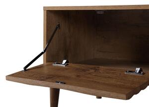 TV stolík/skrinka Kayza (tmavé drevo). Vlastná spoľahlivá doprava až k Vám domov. 1080643