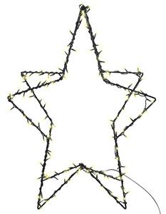 Vonkajšia dekorácia hviezda Kerza (čierna). Vlastná spoľahlivá doprava až k Vám domov. 1080666