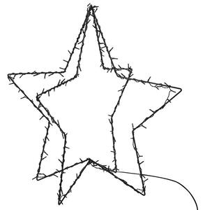 Vonkajšia dekorácia hviezda Kerza (čierna). Vlastná spoľahlivá doprava až k Vám domov. 1080666