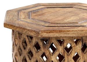 Konferenčný stolík Khaza (tmavé drevo). Vlastná spoľahlivá doprava až k Vám domov. 1080668