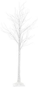 Vonkajšia dekorácia stromček 190 cm Lapza (biela). Vlastná spoľahlivá doprava až k Vám domov. 1080806