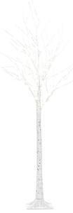 Vonkajšia dekorácia stromček 160 cm Lapza (biela). Vlastná spoľahlivá doprava až k Vám domov. 1080805