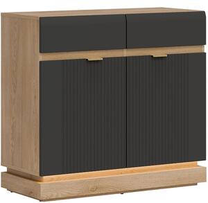 MILTON antracit ML02 komoda