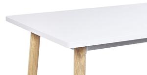 Barový stôl CHAVIO (biela) (pre 4 osoby). Vlastná spoľahlivá doprava až k Vám domov. 1026734