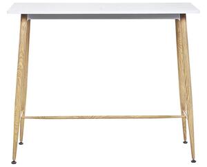 Barový stôl CHAVIO (biela) (pre 4 osoby). Vlastná spoľahlivá doprava až k Vám domov. 1026734