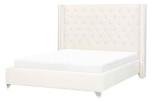 Manželská posteľ 140 cm Lubbka (biela) (s roštom). Vlastná spoľahlivá doprava až k Vám domov. 1081058