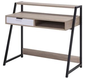 Písací stôl 100x50 cm Candra (svetlé drevo). Vlastná spoľahlivá doprava až k Vám domov. 1035565
