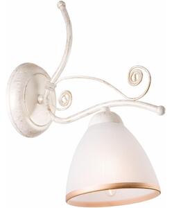 Brilagi - LED nástenné svietidlo ANTICO 1xE27/60W/230V 3000K biela patina