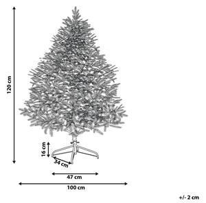 Vianočný stromček 120 cm Maska (biela). Vlastná spoľahlivá doprava až k Vám domov. 1081284