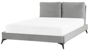 Manželská posteľ 140 cm Mellody (sivá). Vlastná spoľahlivá doprava až k Vám domov. 1081335