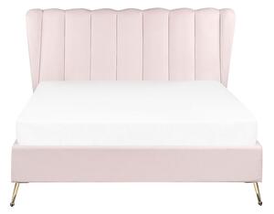 Manželská posteľ 140 cm Mirabell (ružová). Vlastná spoľahlivá doprava až k Vám domov. 1081440