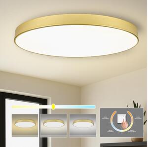 Brilagi-LED Stropné svietidlo POOL LED/180W/230V 3000/4000/6000K priemer 120 cm zlaté