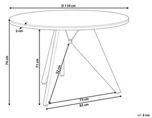 Záhradný stôl Olmza (čierna). Vlastná spoľahlivá doprava až k Vám domov. 1081782