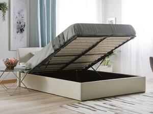Manželská posteľ 160 cm Orbza (béžová). Vlastná spoľahlivá doprava až k Vám domov. 1081794