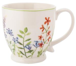 Altom Porcelánový jumbo hrnček na nohe Nature Awakening 450 ml