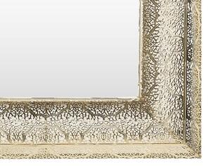 Nástenné zrkadlo Pleza (zlatá). Vlastná spoľahlivá doprava až k Vám domov. 1081993