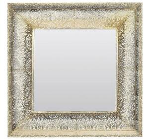 Nástenné zrkadlo Pleza (zlatá). Vlastná spoľahlivá doprava až k Vám domov. 1081993