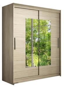 Veľká šatníková skriňa WESTA III sonoma šírka 150 cm