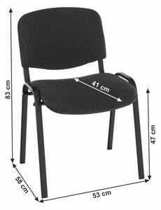 Konferenčná stolička Isior (sivá). Vlastná spoľahlivá doprava až k Vám domov. 779233