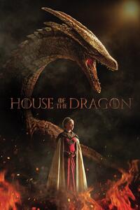 Umelecká tlač House of the Dragon - Rhaenyra Targaryen, (26.7 x 40 cm)